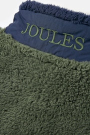 Joules Always Cosy Green/Navy Half Zip Borg Fleece - Image 5 of 5