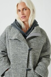 Hush Grey Kai Cocoon Toggle Jacket - Image 4 of 5