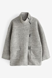 Hush Grey Kai Cocoon Toggle Jacket - Image 5 of 5