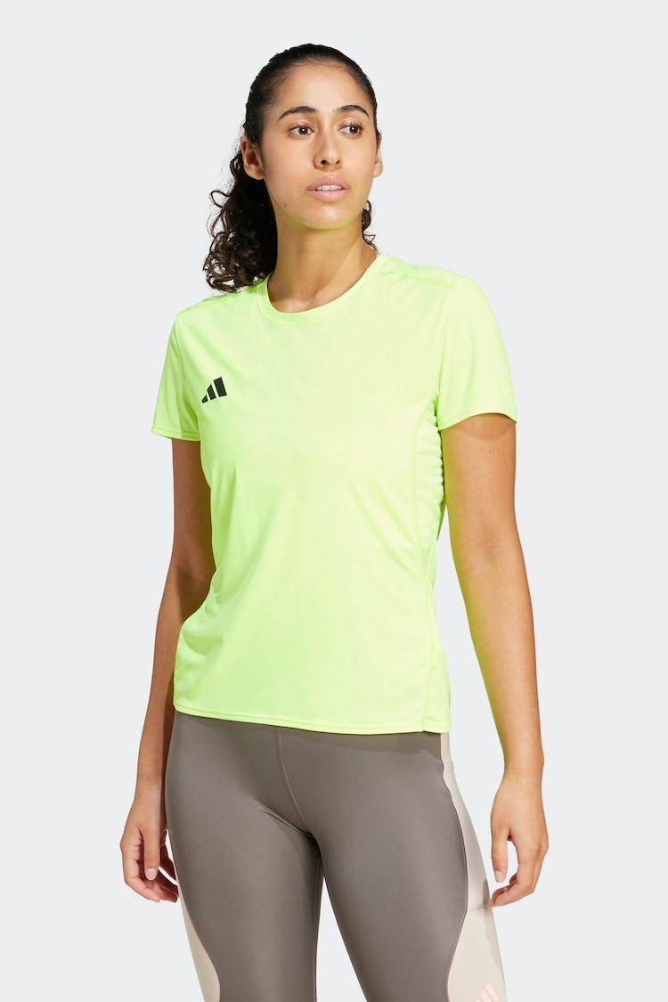 adidas Green Adizero T-Shirt - Image 1 of 9