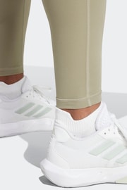 adidas Green Optime Essentials Leggings - Image 6 of 7