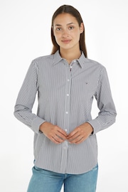 Tommy Hilfiger Blue Organic Cotton Relaxed Shirt - Image 1 of 5