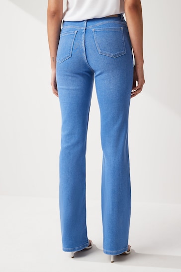 Bright Blue Supersoft Bootcut Jeans