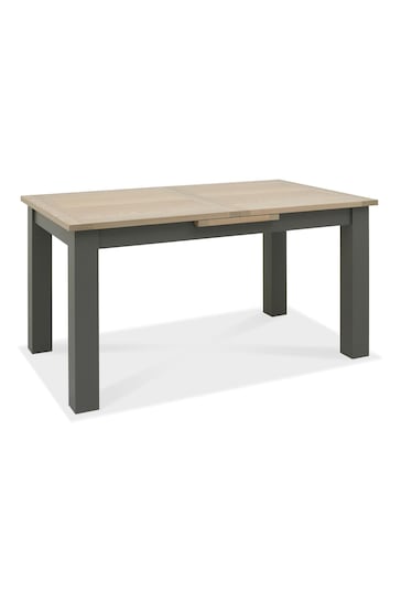 Bentley Designs Grey Oakham 6 To 8 Seater Extending Dining Table