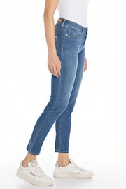 Replay Slim Fit Mid Blue Denim Jeans - Image 3 of 3