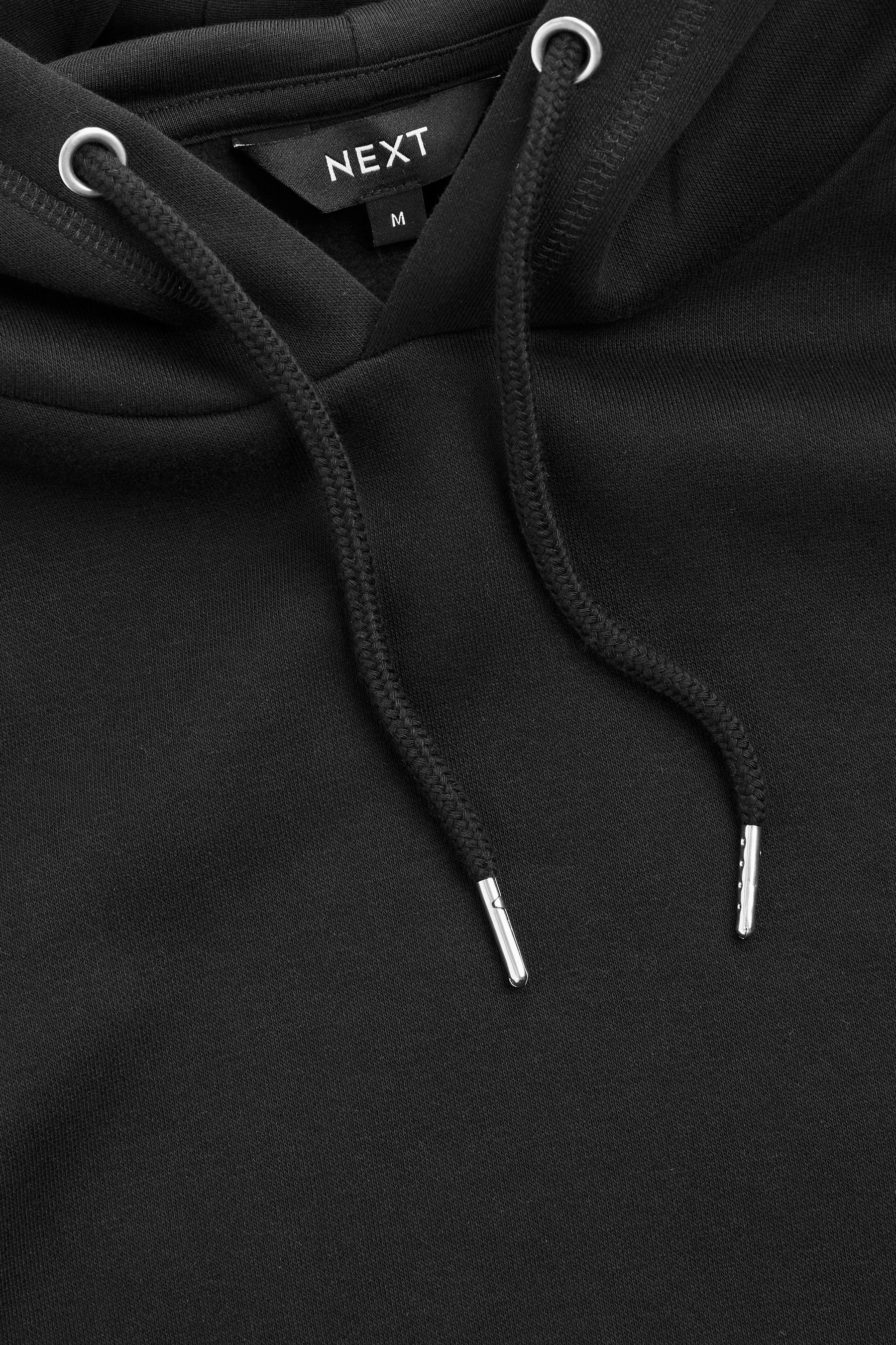 Black Overhead Hoodie