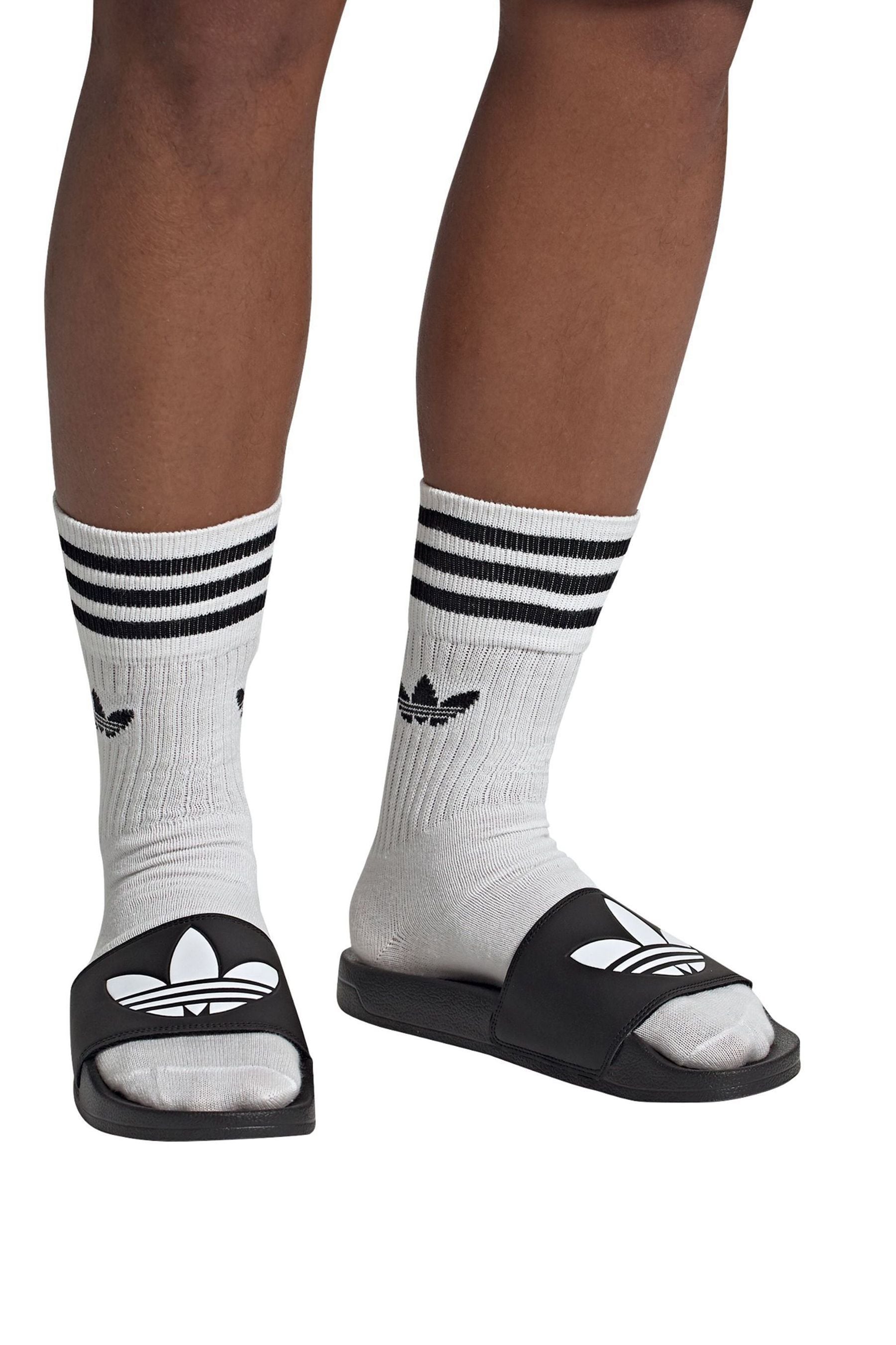 Adidas adilette sock hotsell