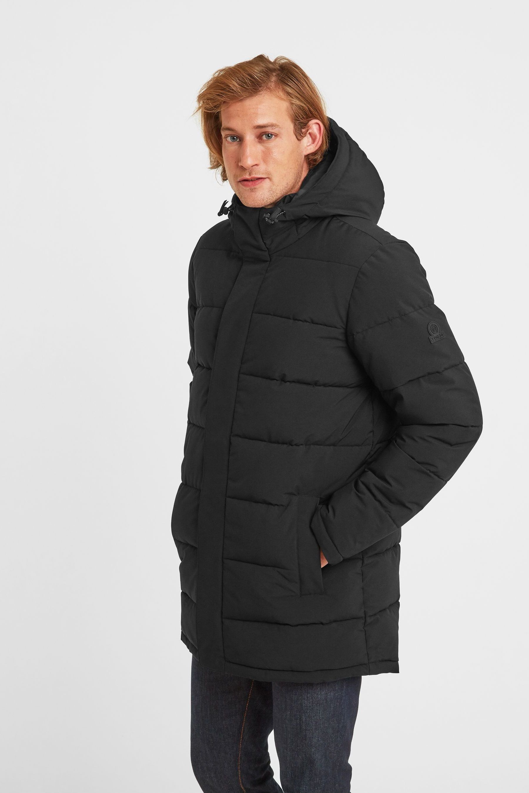 Men's black deals insulated jacket