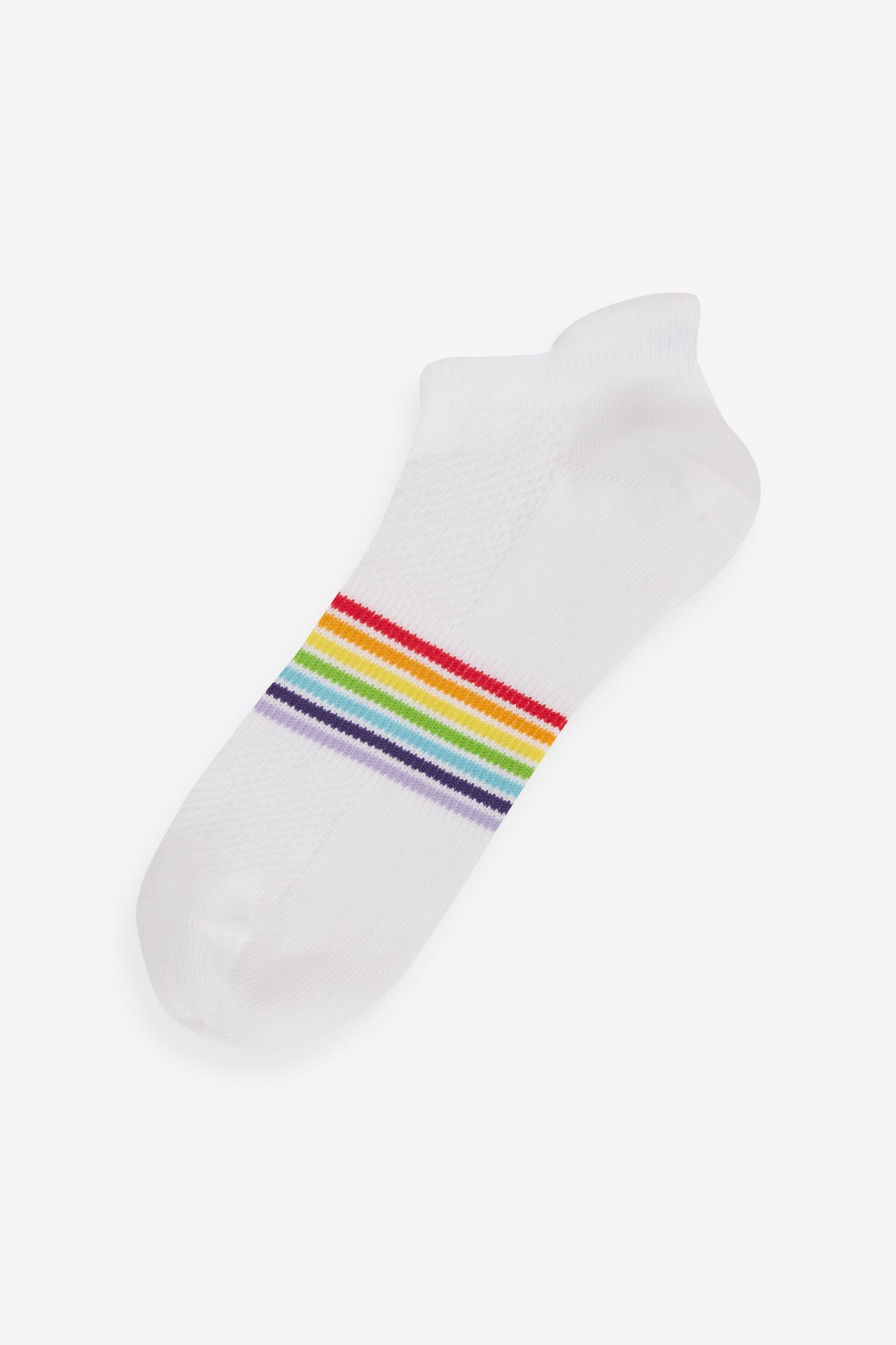 Rainbow trainer socks hotsell