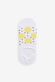 Fruit Invisible Trainer Socks 4 Pack - Image 4 of 5