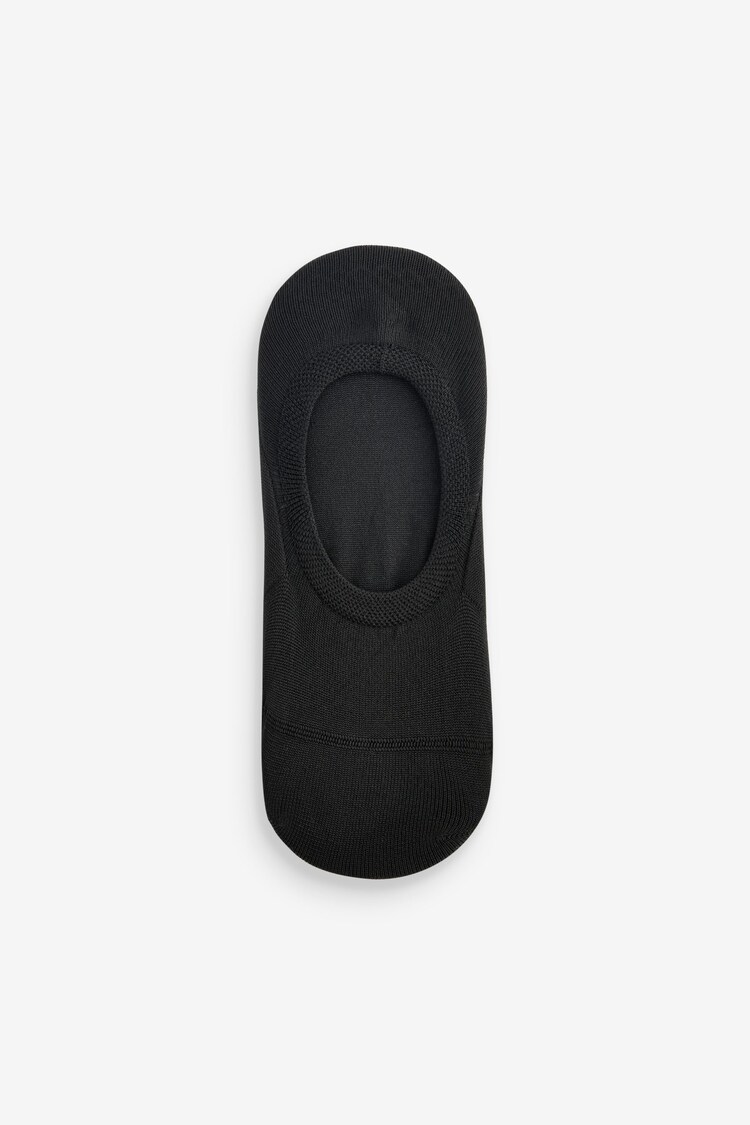 Black Invisible Trainer Socks 3 Pack - Image 4 of 4