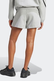 adidas Grey Z.N.E Shorts - Image 2 of 7