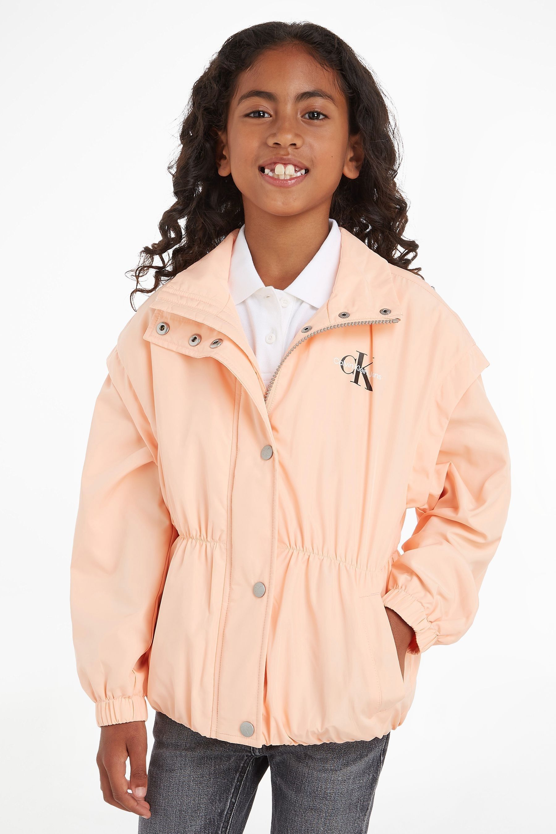 Orange calvin klein jacket deals