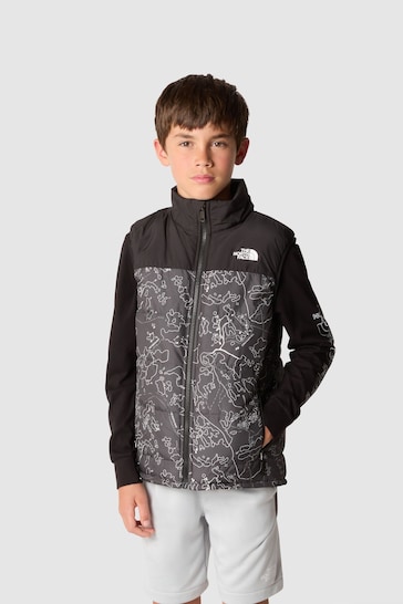 The North Face Grey Teen Never Stop Exploring Synthetic Gilet