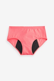 Pink/Orange 2 pack Teen Heavy Flow Period Pants (7-16yrs) - Image 2 of 5
