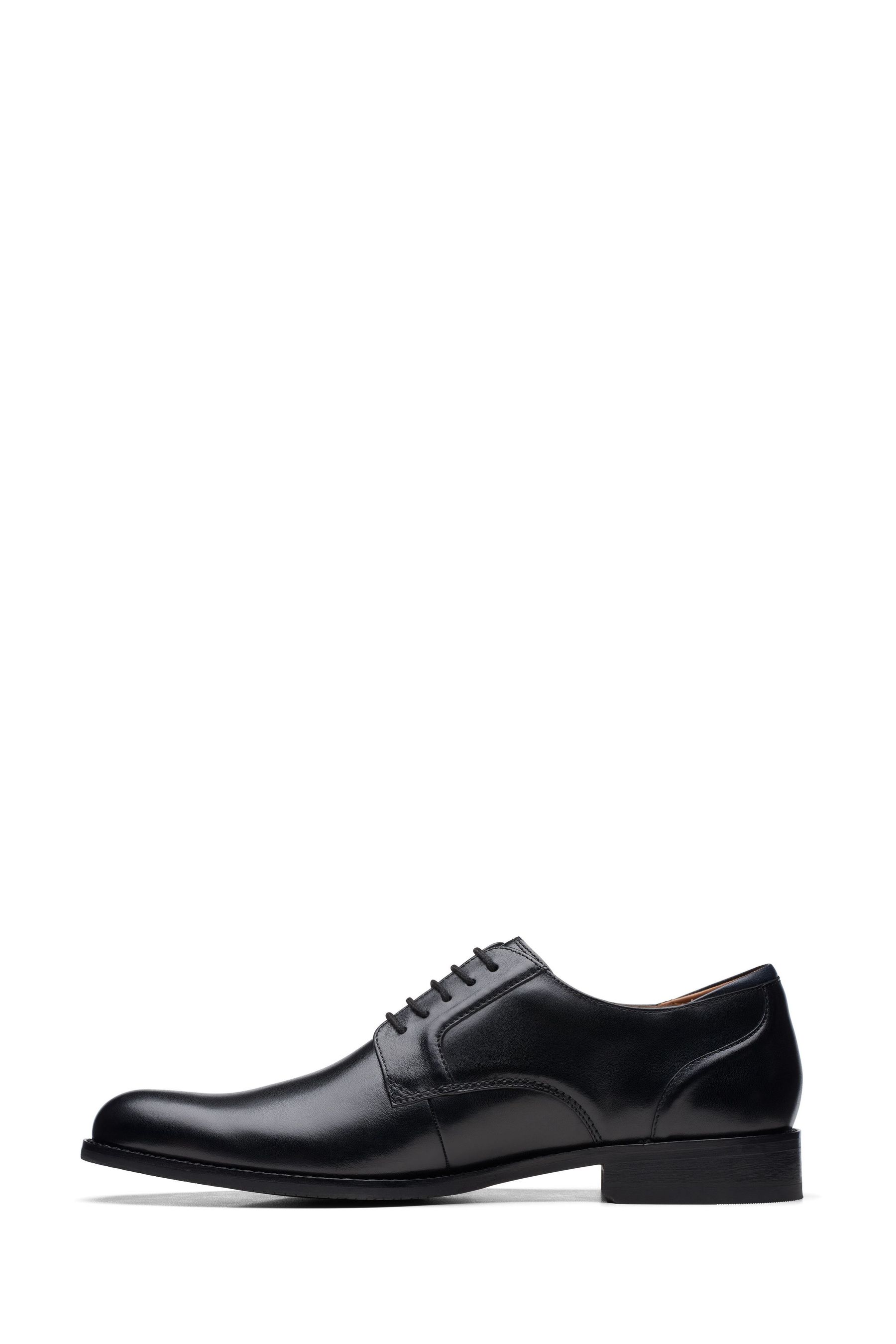 Buy Clarks Black Standard Fit F British Craft Arlo Lace Shoes from Next Luxembourg