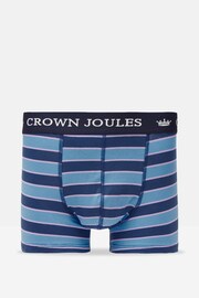 Joules Crown Blue/Purple Cotton Boxer Briefs 2 Pack - Image 2 of 4