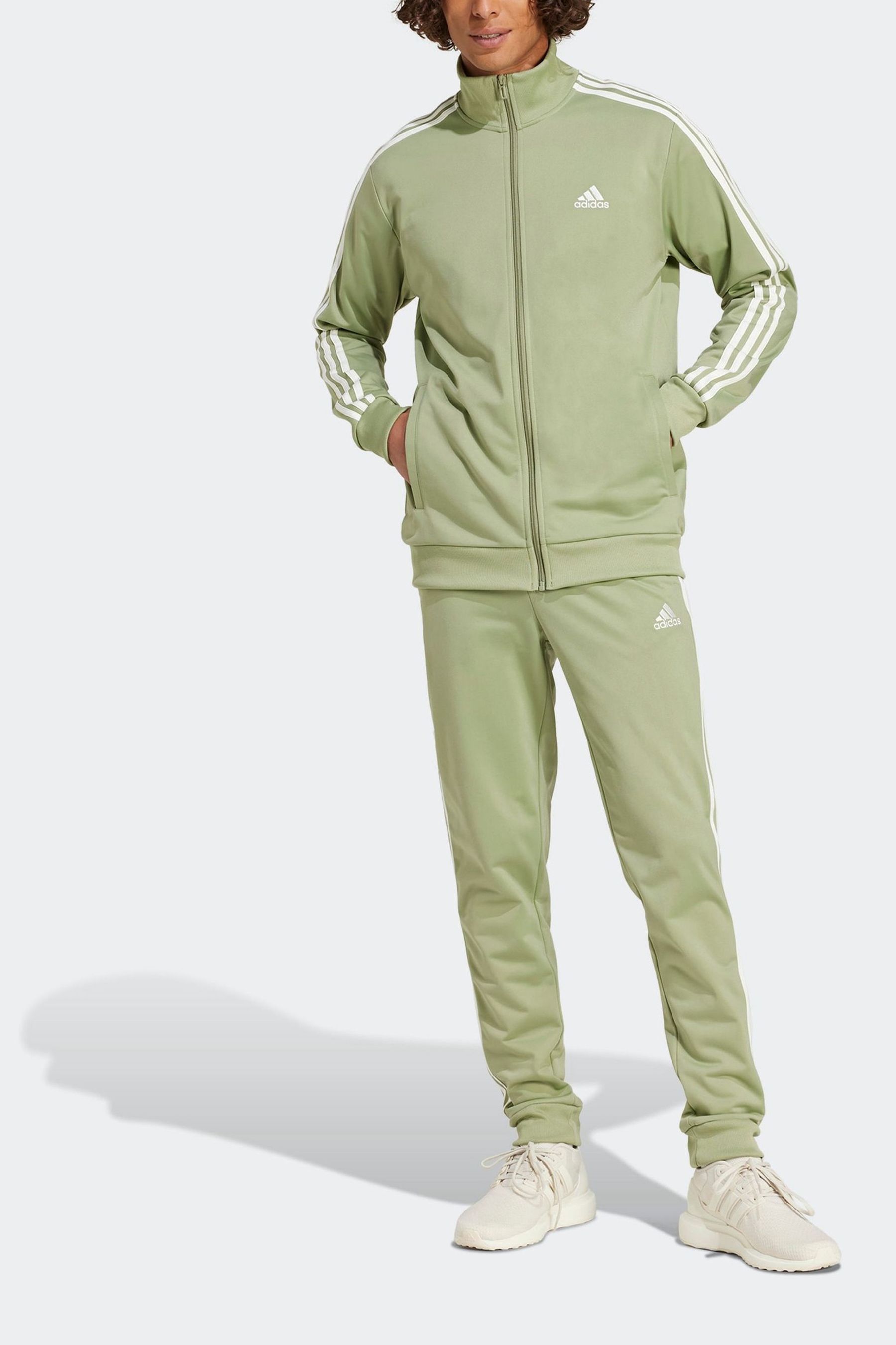 Adidas men's essential tricot joggers discount