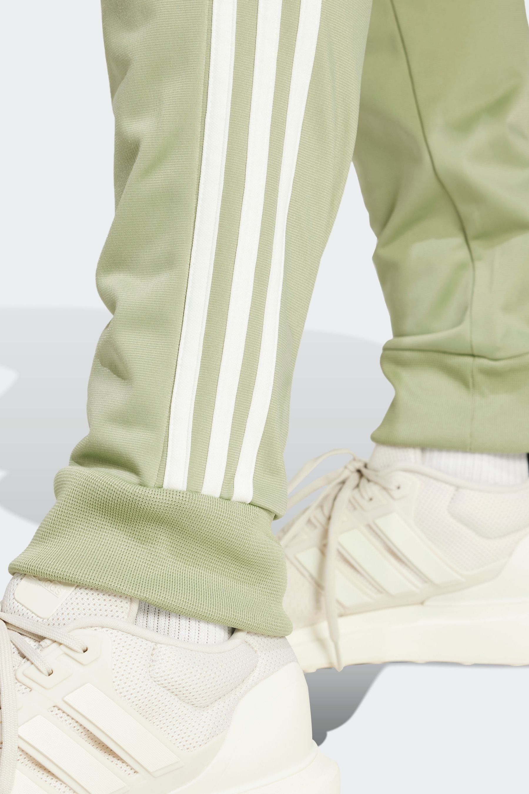 adidas Green Light 3 Stripe Tricot Tracksuit