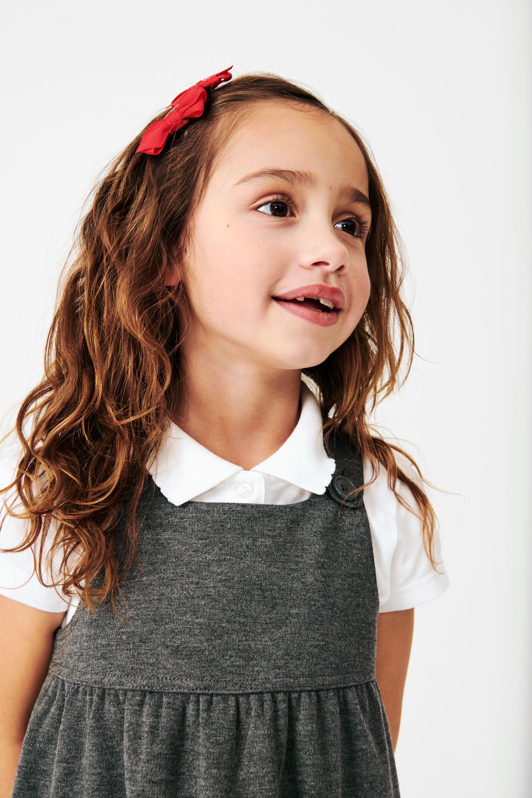 Next shop grey pinafore