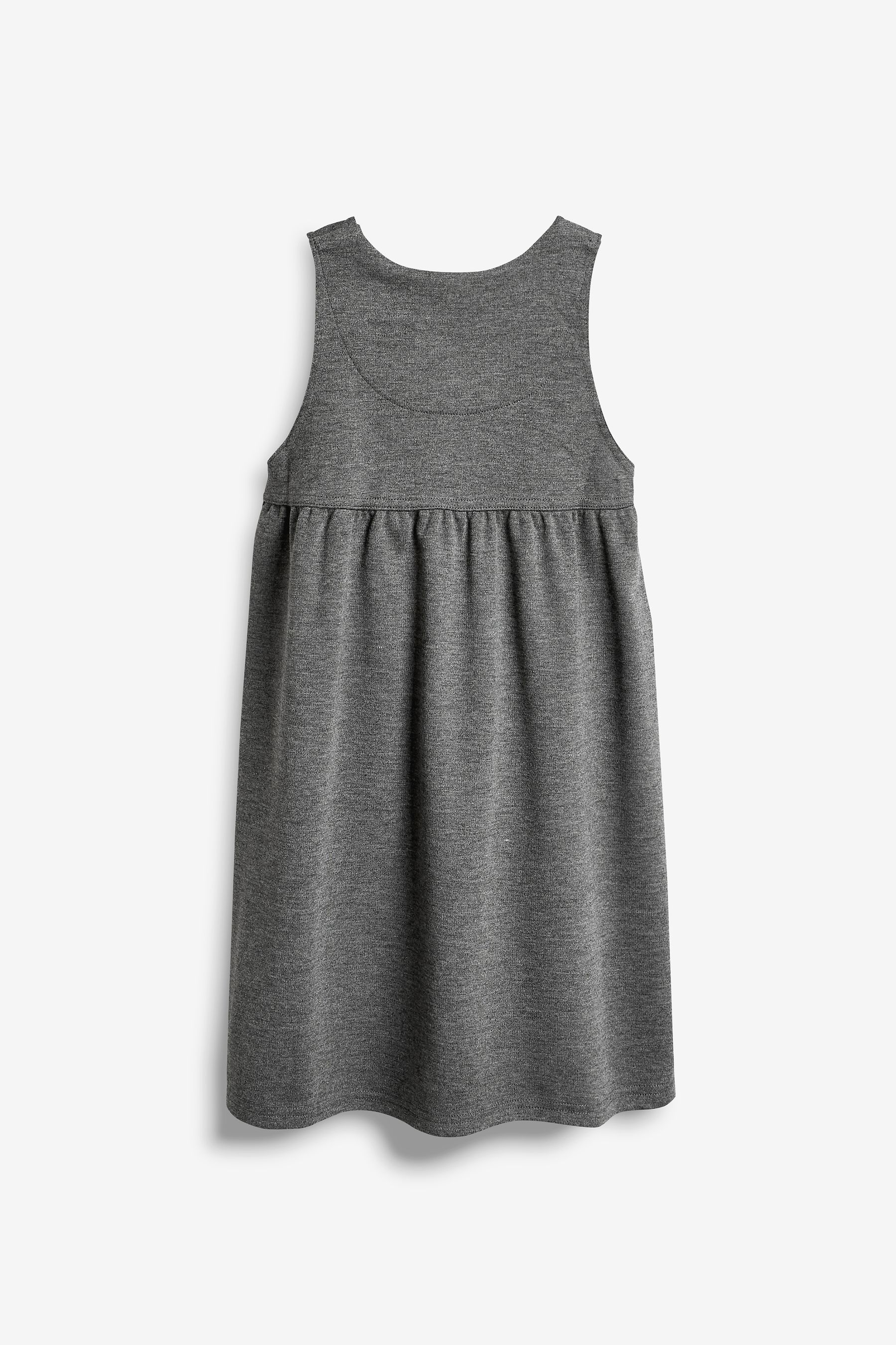 Grey jersey sale pinafore school dress