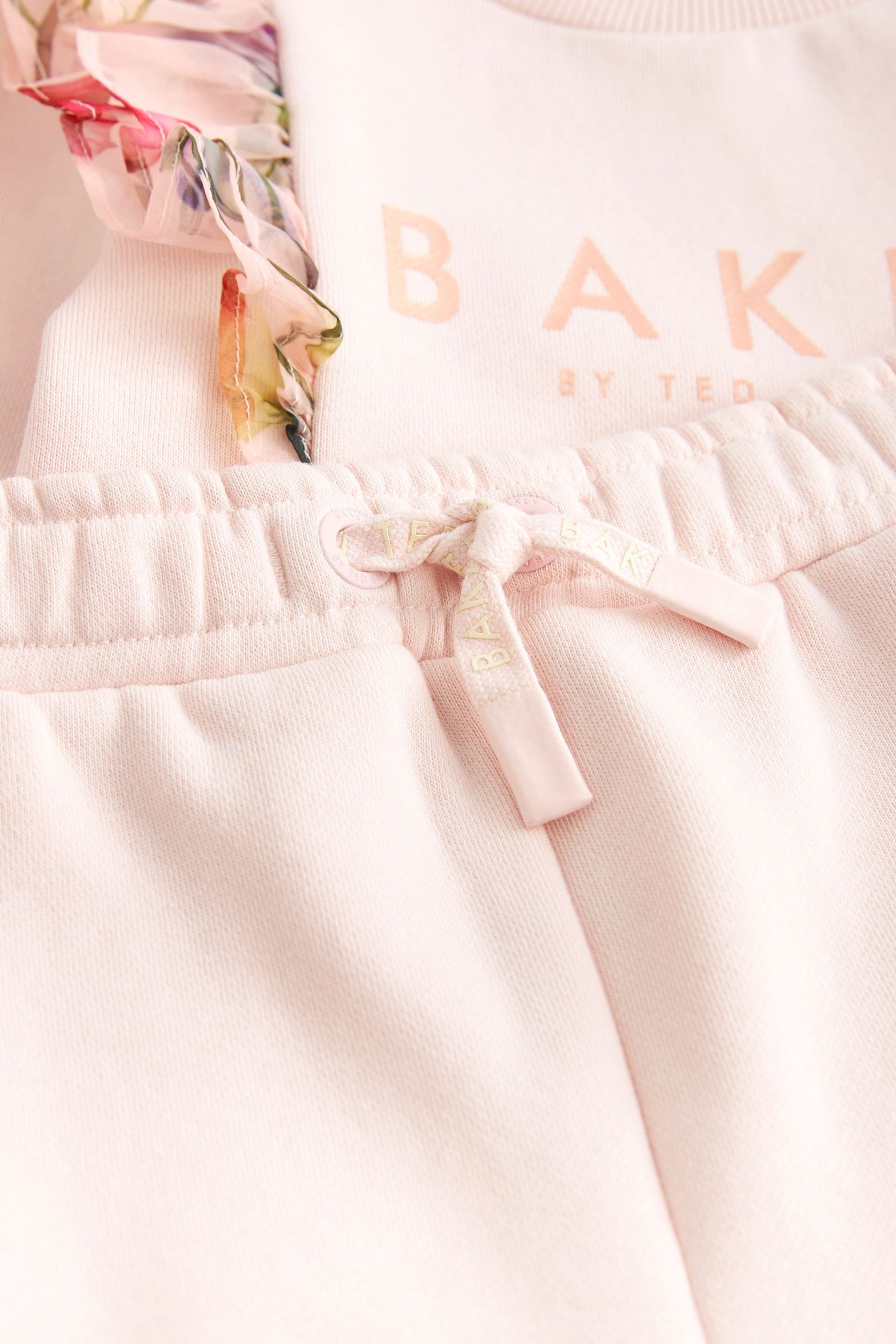 Baker by Ted Baker (0-6yrs) Frill Sweater and Jogger Set - Image 8 of 9