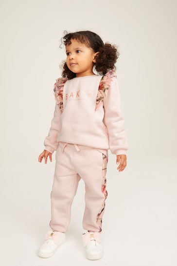 Baker by Ted Baker (0-6yrs) Frill con Sweater and Jogger Set