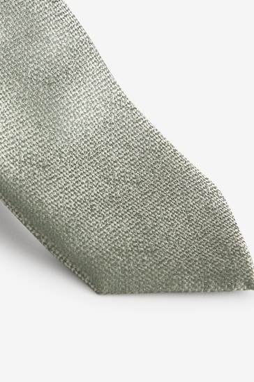 Light Green Signature Made In Italy Tie