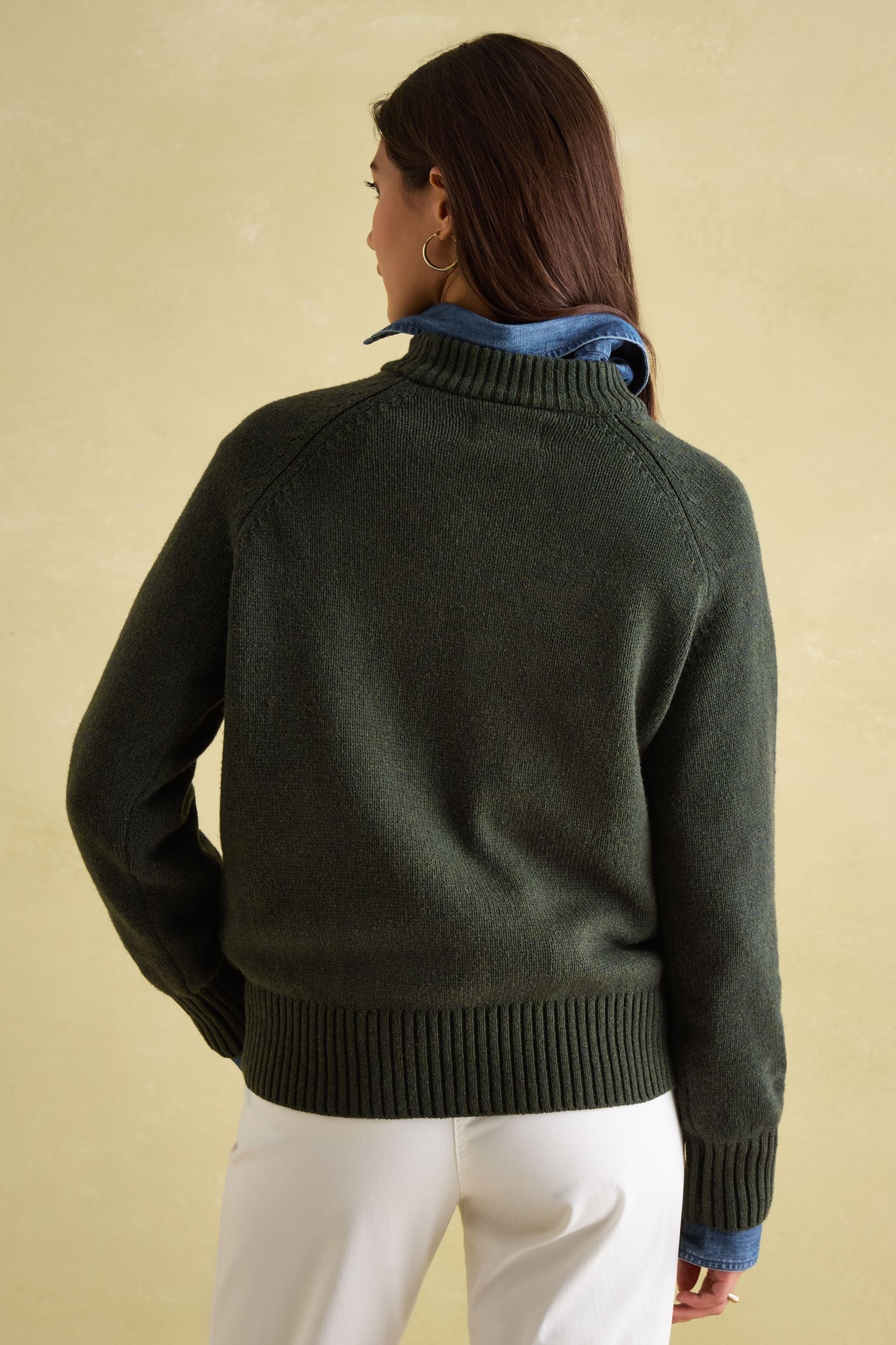 Buy Joules Jonty Dark Green Intarsia Fox Knit Jumper from Next USA