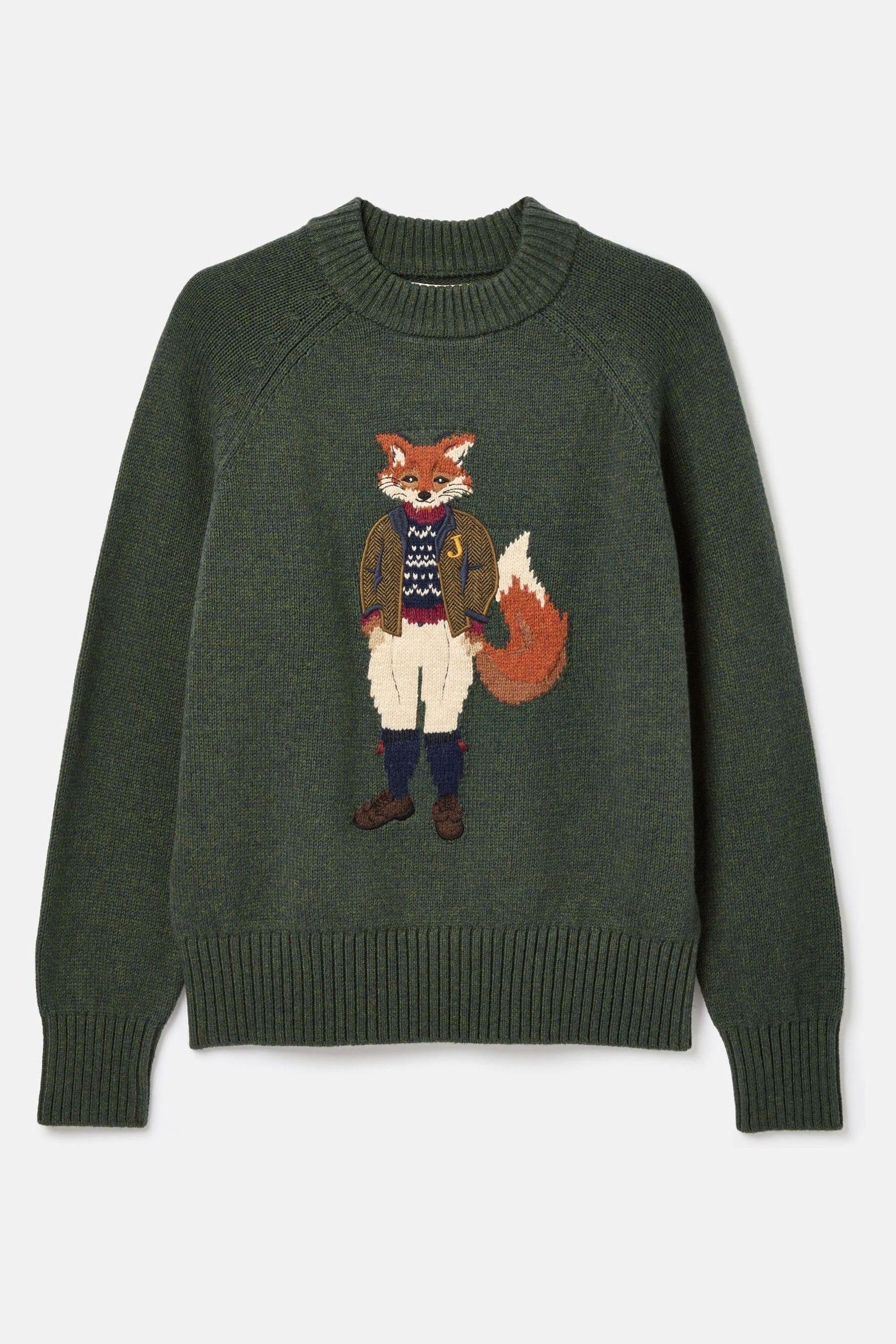Joules treetop intarsia jumper best sale