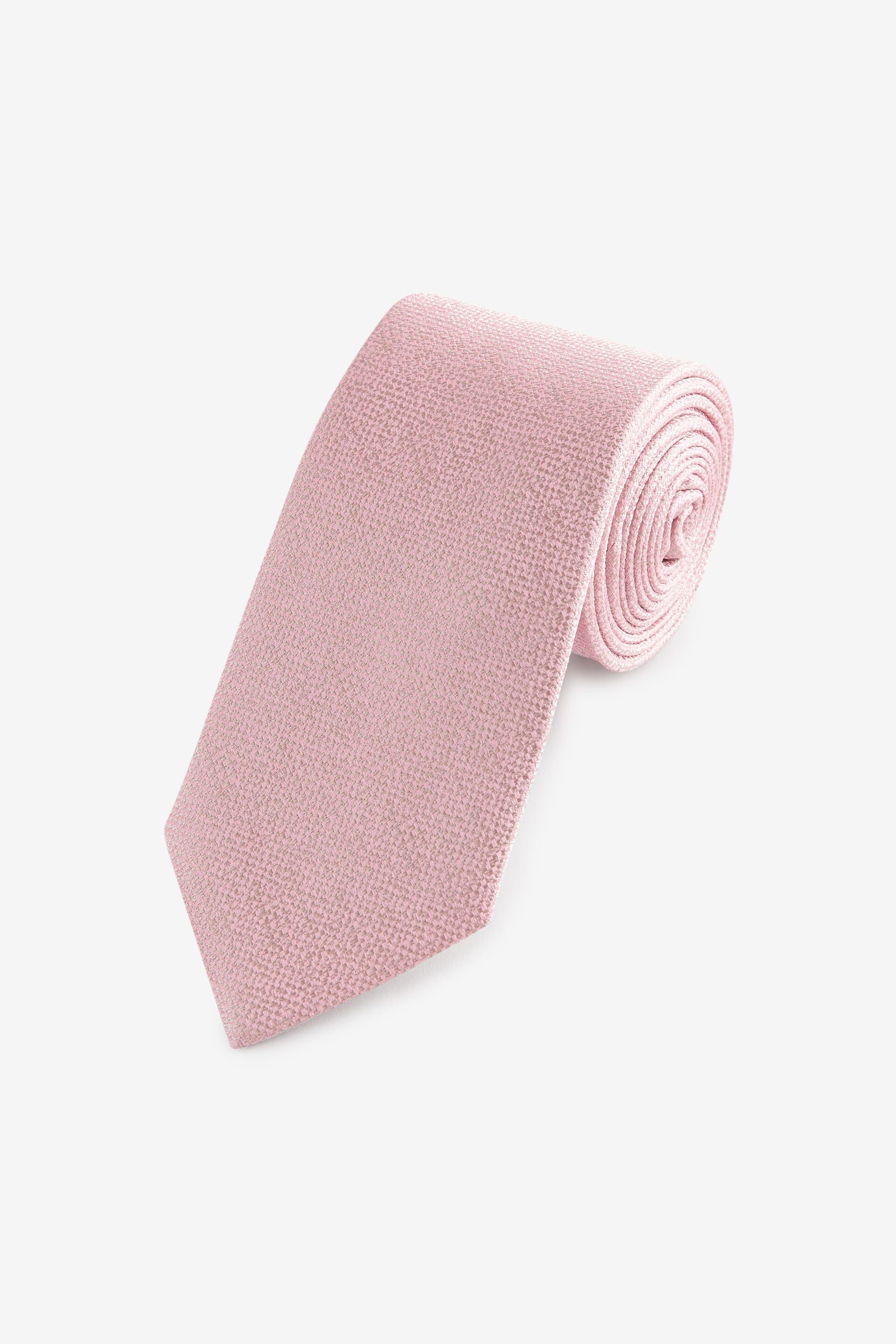 Damson Pink Signature Made In Italy Tie - Image 1 of 3