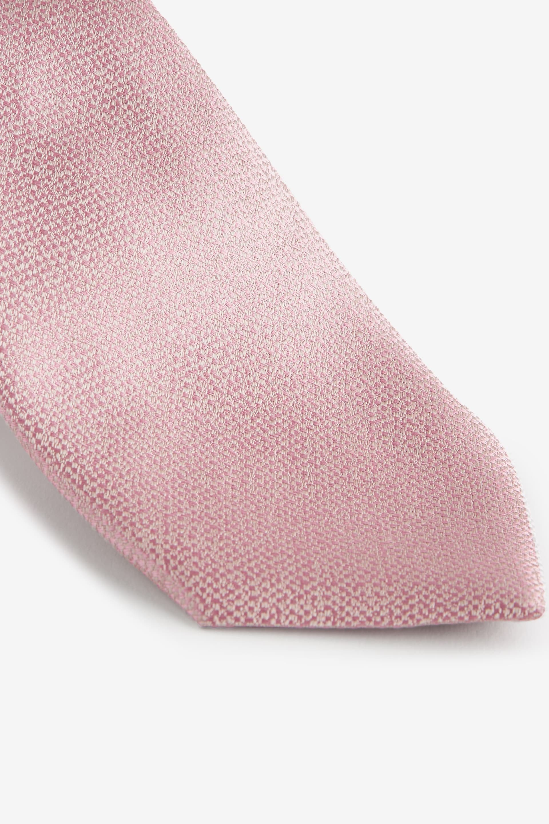 Damson Pink Signature Made In Italy Tie - Image 2 of 3