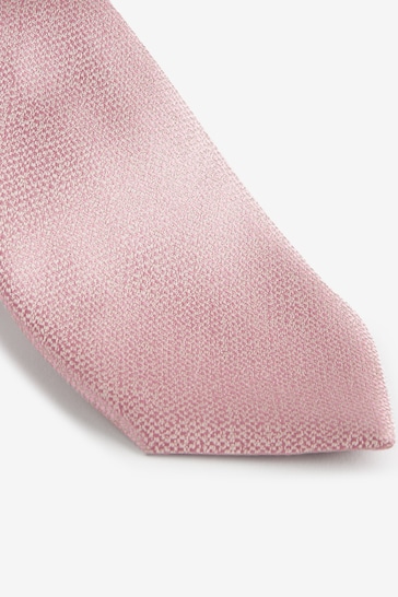 Damson Pink Signature Made In Italy Tie