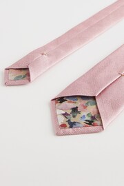 Damson Pink Signature Made In Italy Tie - Image 3 of 3