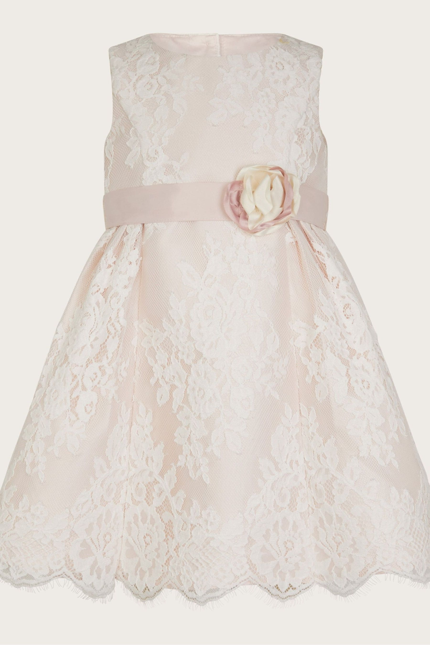 Valeria lace dress on sale pink