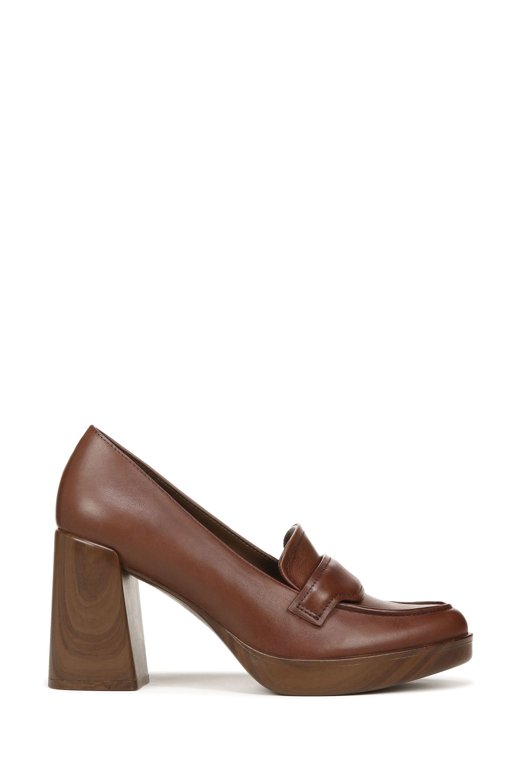Buy Naturalizer Genn Amble Slip On Patent Brown Leather Shoes from the Next UK online shop