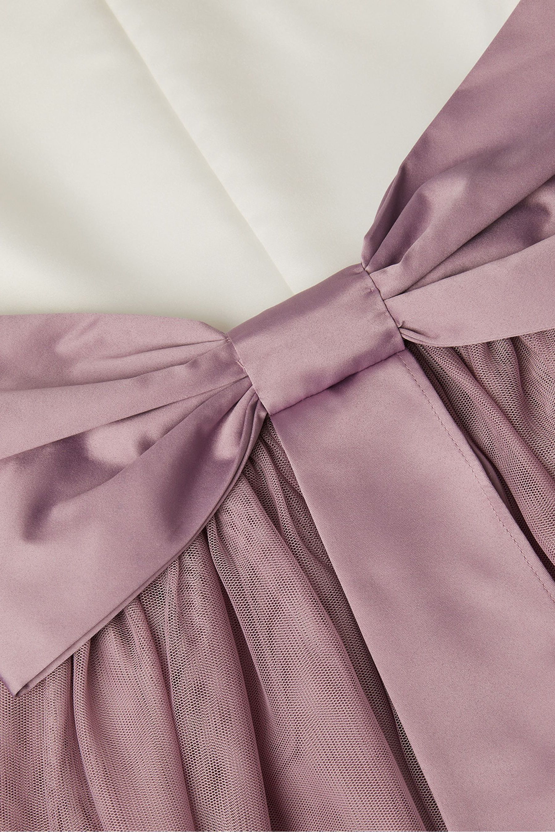 Buy Monsoon Purple Georgia Tulle Bridesmaid Dress from Next Luxembourg