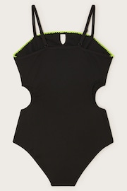 Monsoon Black Textured Swimsuit - Image 2 of 3