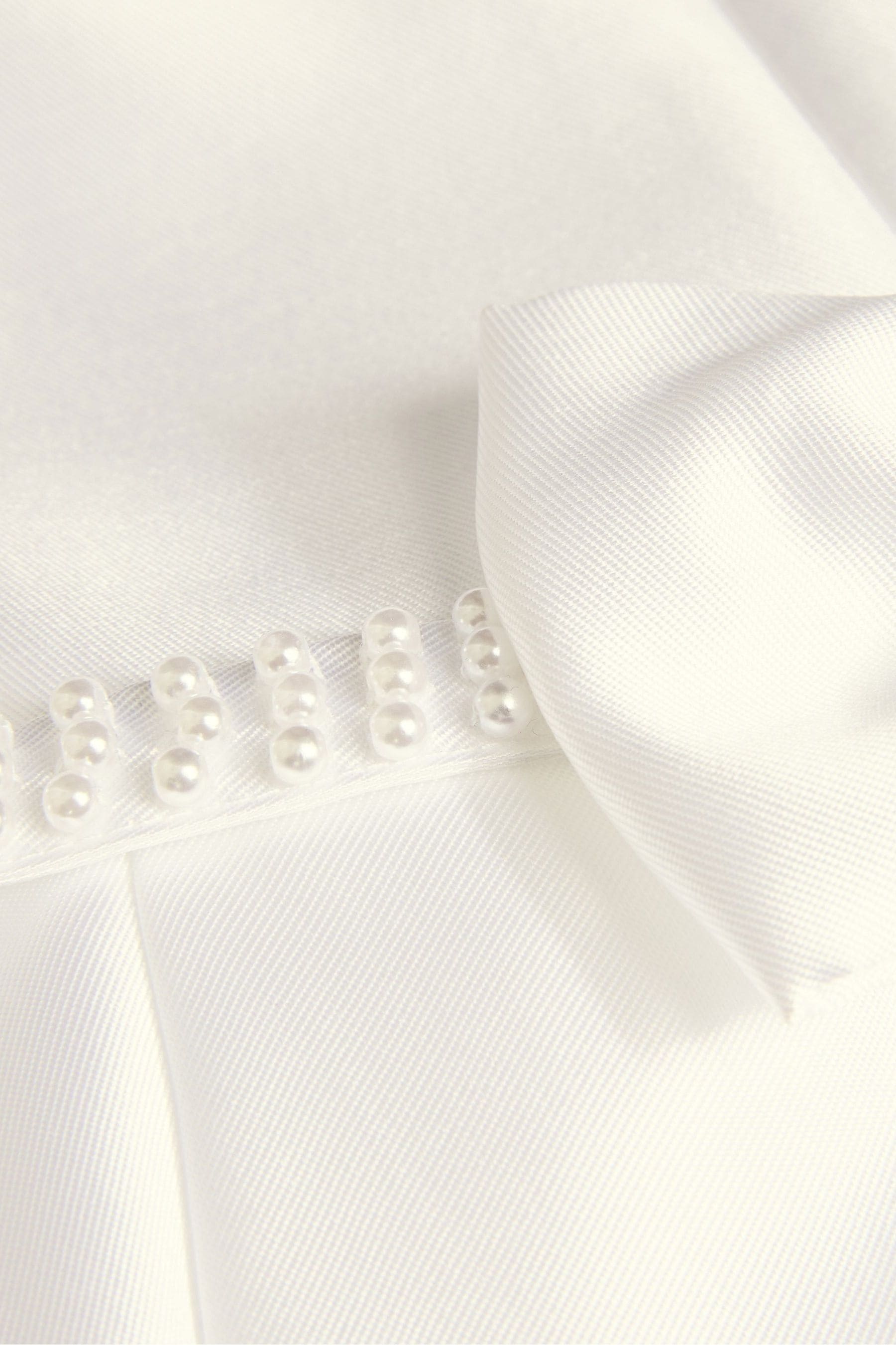 Buy Monsoon White Pearl Belt Henrietta Flower Girl Dress from Next United Arab Emirates