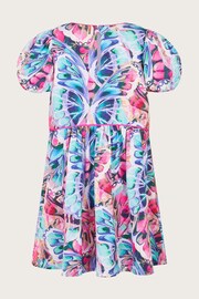 Monsoon Blue Butterfly Print Dress - Image 2 of 3