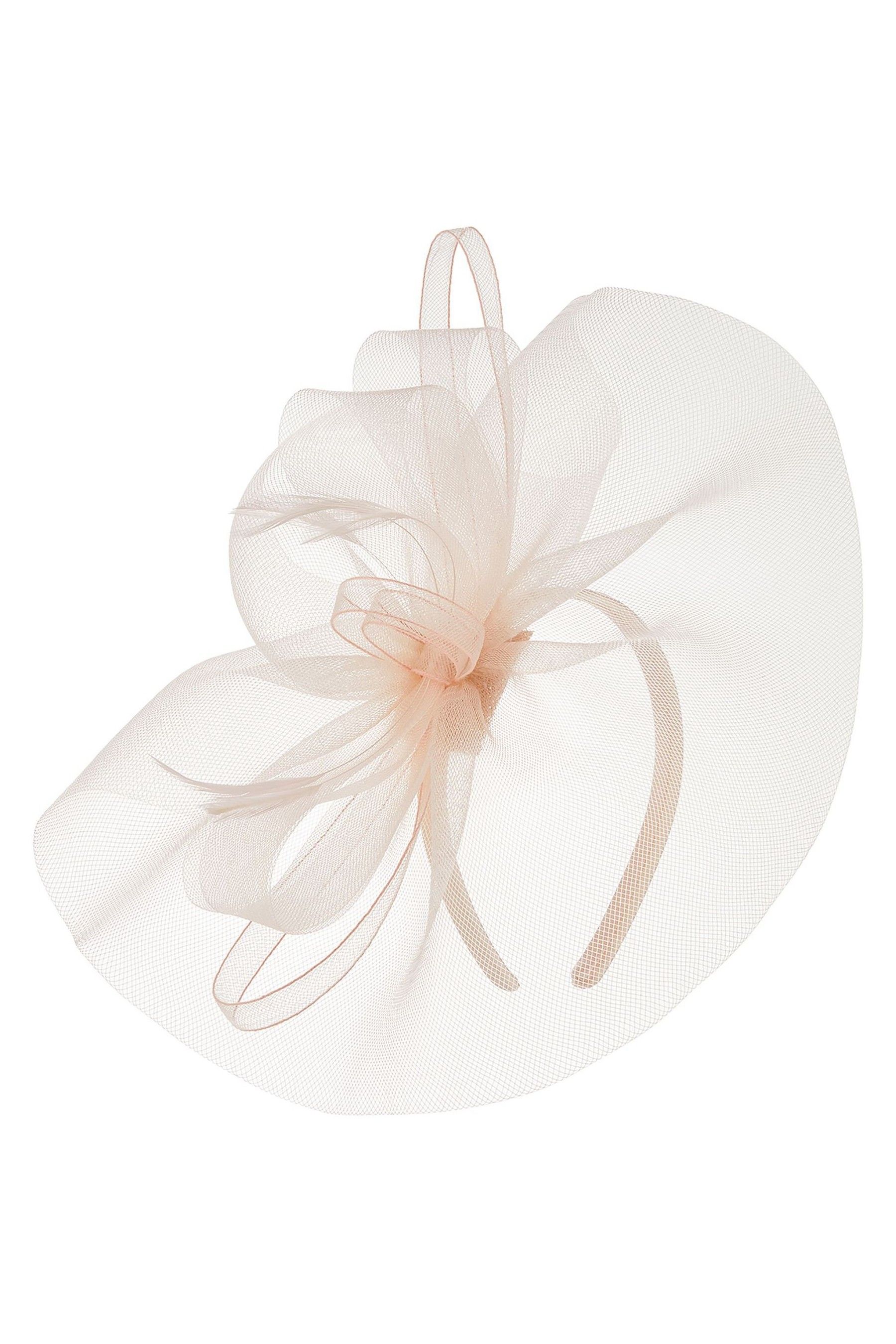 Pink fascinator accessorize on sale