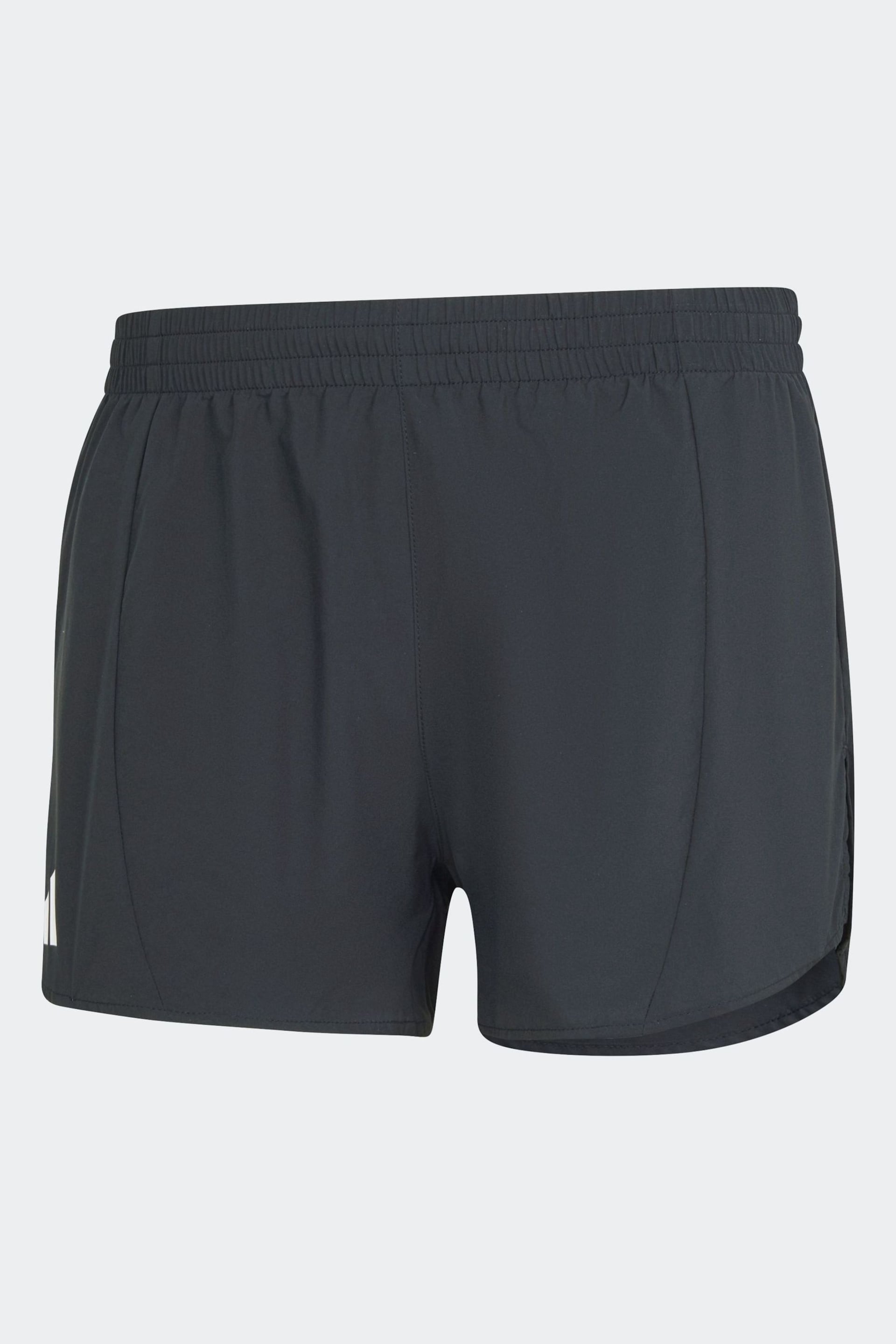 adidas Black Adizero Essential Running Shorts - Image 6 of 6
