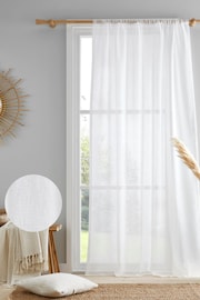 Drift Home White Kayla Voile Panel - Image 1 of 3