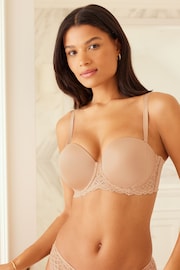 Lipsy Nude DD+ Pad Balcony Multiway Bra - Image 4 of 4