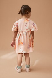 Pink Unicorn Wrap Jersey Dress (3mths-7yrs) - Image 3 of 6