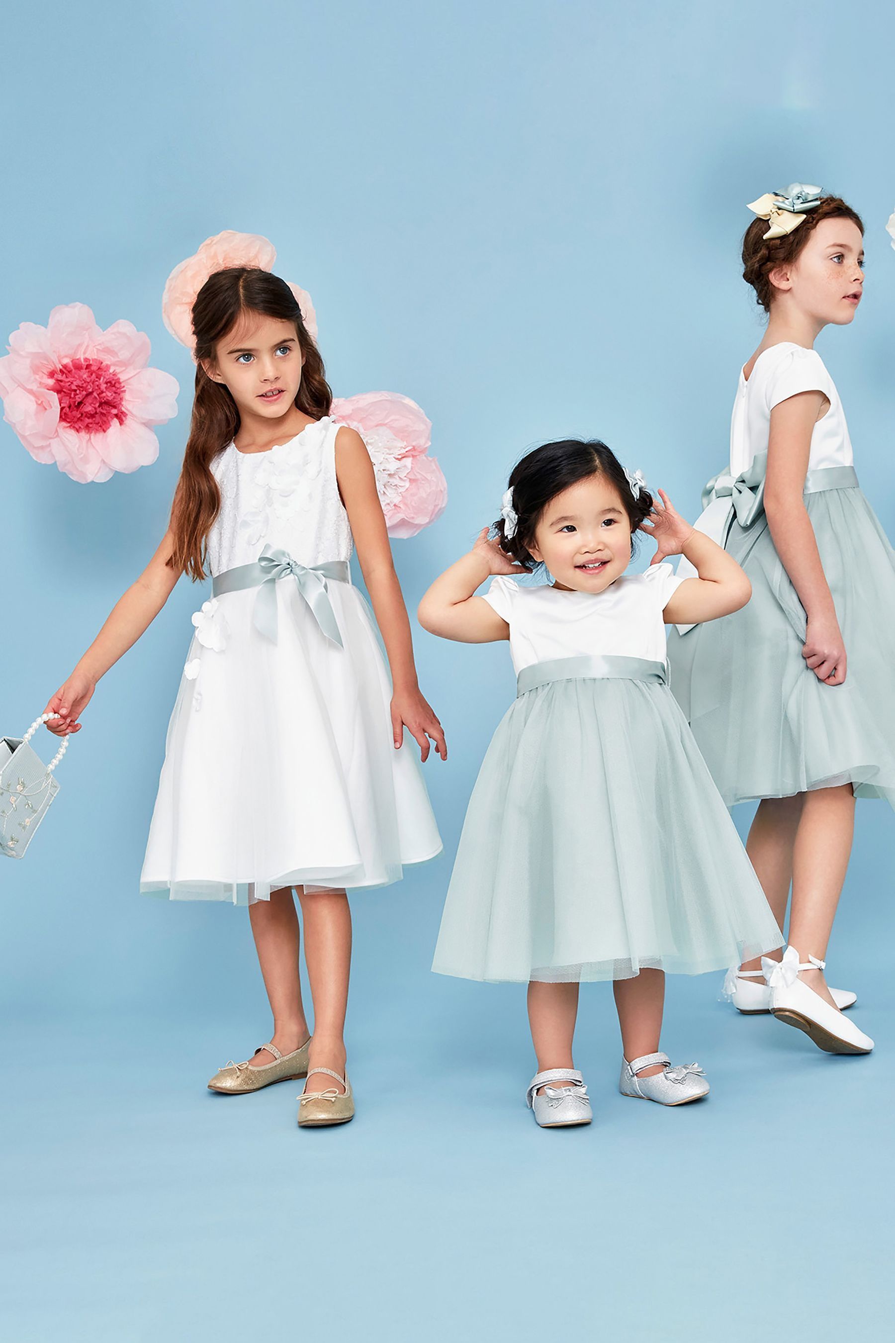 Buy Monsoon White Scuba Frankie Bridesmaid Dress from the Next UK online shop