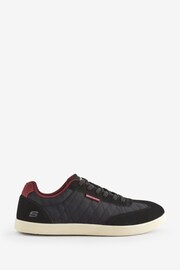 Skechers Black Placer Trainers - Image 1 of 6