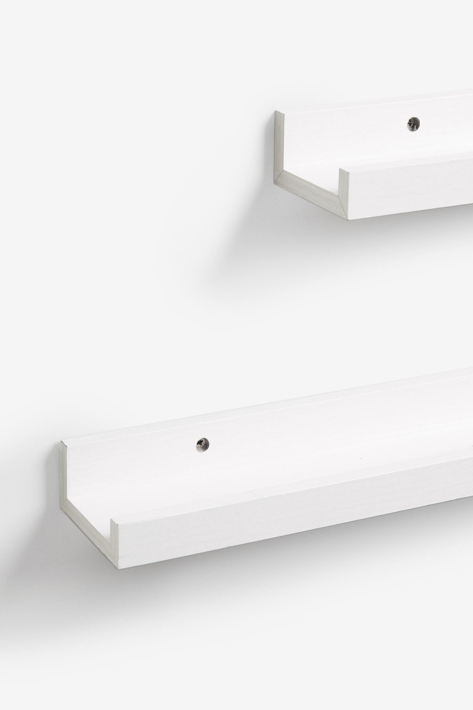 Buy White Wood Effect Picture Ledge Shelves from the Next UK online shop