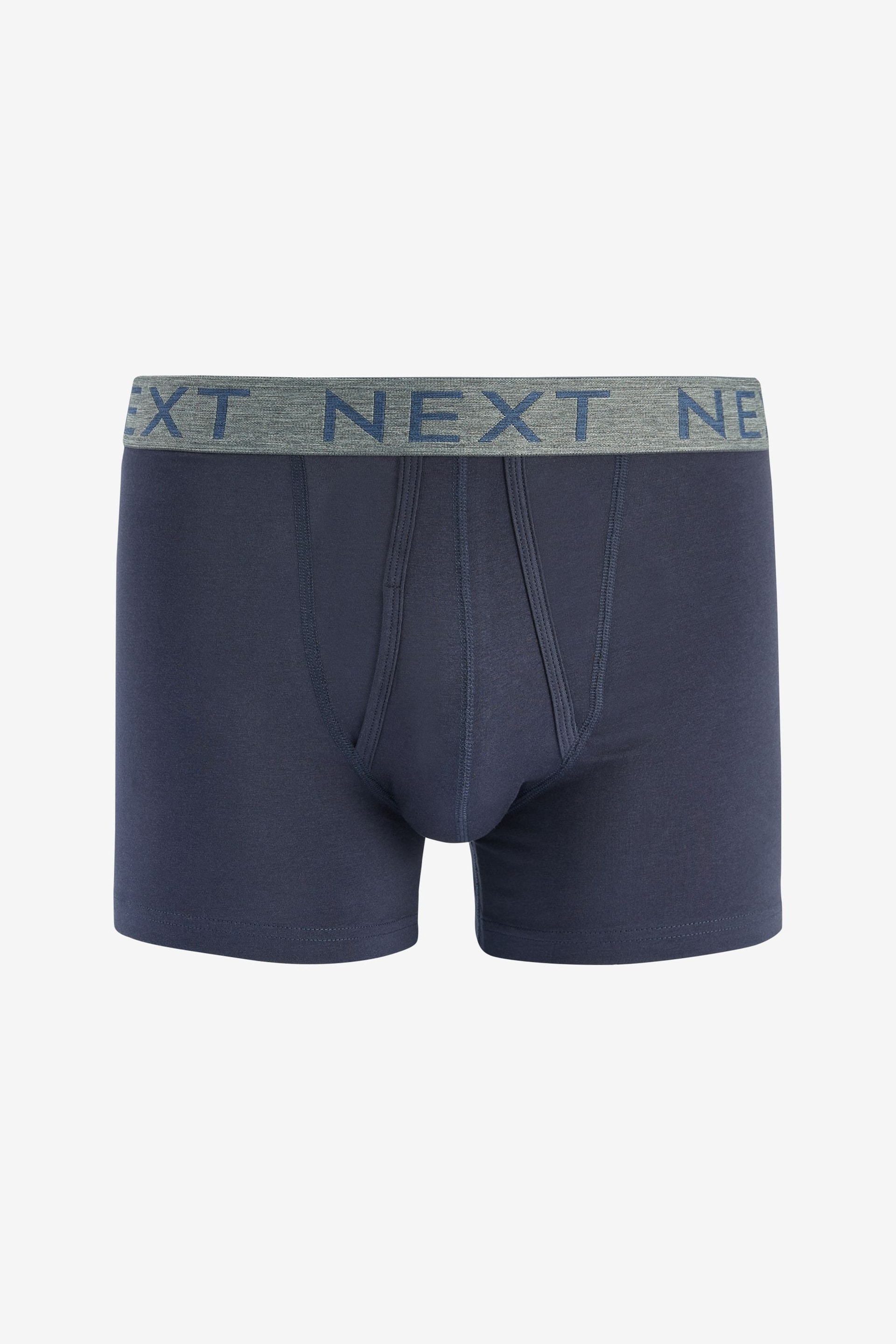 Blue 10 pack A-Front Boxers - Image 3 of 13