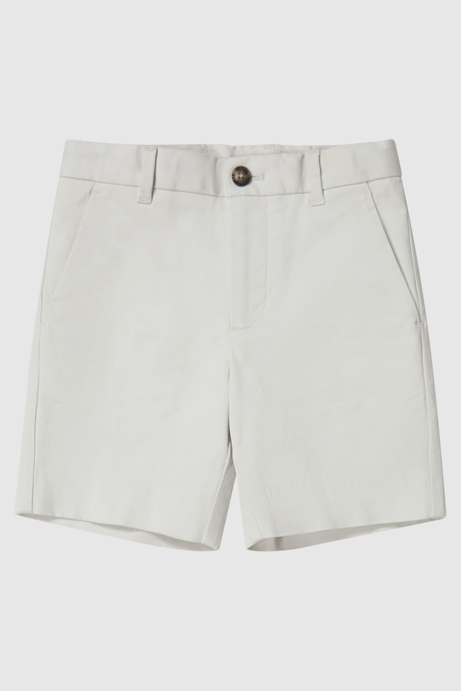 Reiss Chalk Wicket Junior Casual Chino Shorts - Image 2 of 6